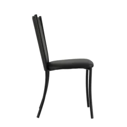 Perfecta Chaise De Cuisine*Reina Chaise de cuisine contemporaine en métal et simili