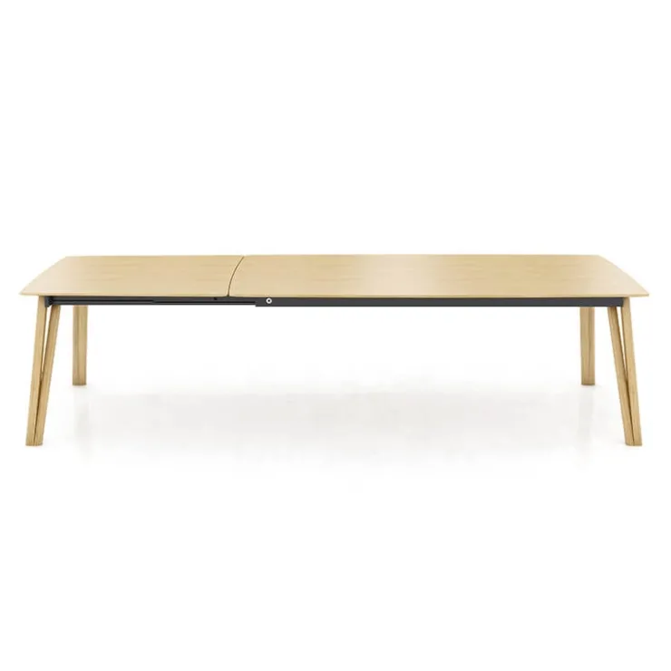Mobitec Table De Salle à Manger*Rennes ® Table en bois massif extensible pieds épingle