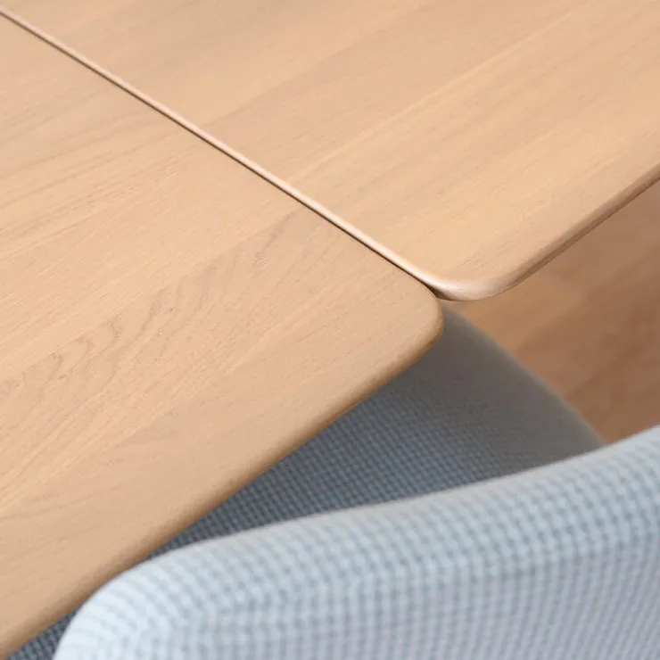 Mobitec Table De Salle à Manger*Rennes ® Table en bois massif extensible pieds épingle