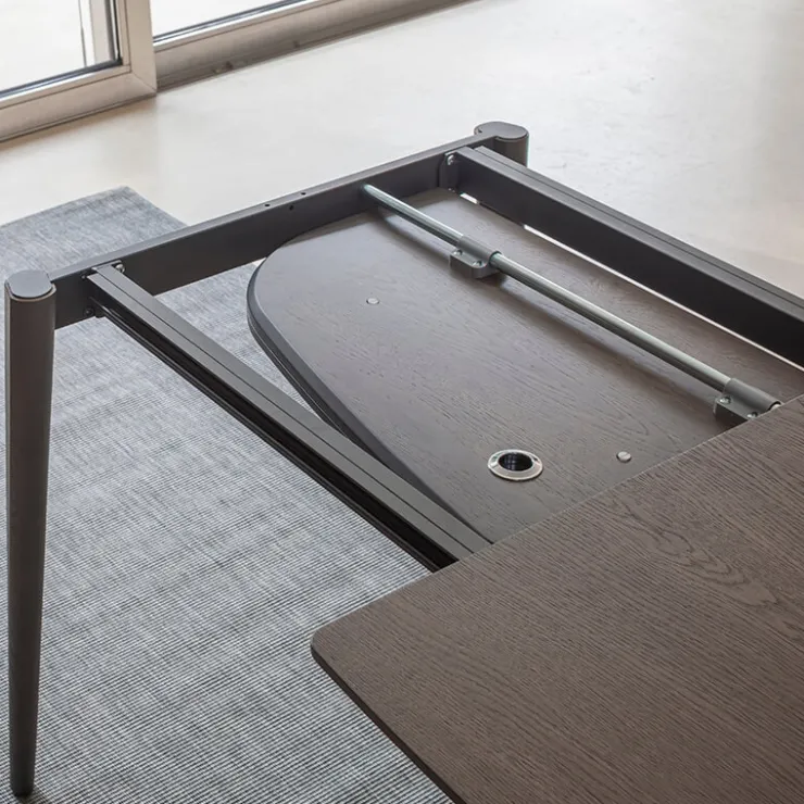 Altacom Table De Cuisine|Table De Salle à Manger*Ribot Wood Table extensible demi