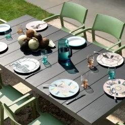 Table De Jardin*Rio Alu Table d'extérieur moderne extensible en aluminium