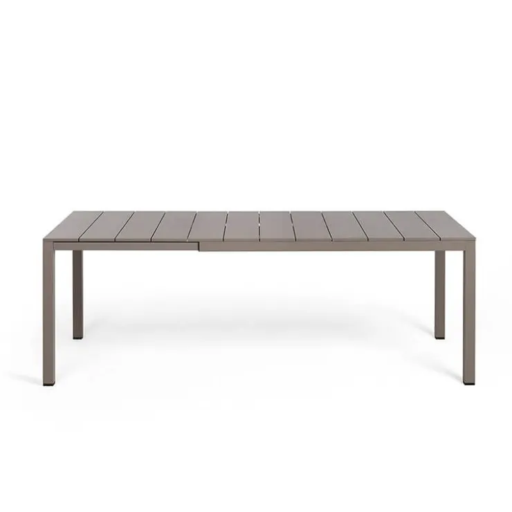 Table De Jardin*Rio Table de jardin extensible en polypropylène DurelTop et aluminium