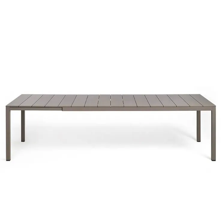 Table De Jardin*Rio Table de jardin extensible en polypropylène DurelTop et aluminium