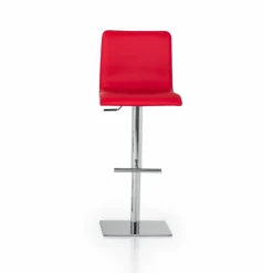 Peressini Tabouret Réglable En Hauteur|Tabouret Snack (assise +/- 65 Cm)*Rio Tabouret réglable en hauteur en synthétique et métal chromé