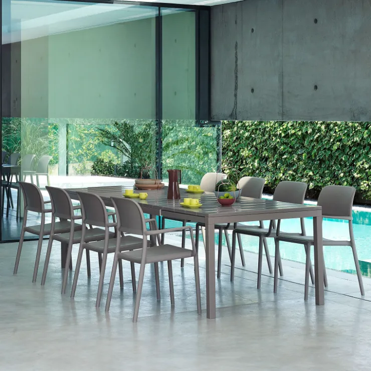 Chaise De Cuisine|Chaise De Salle à Manger*Riva Fauteuil en polypropylène empilable