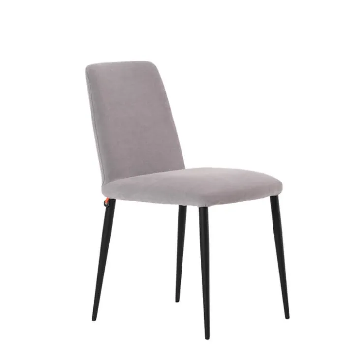 Mobitec Chaise De Salle à Manger*Rob C03 ® Chaise de salle à manger en tissu et métal