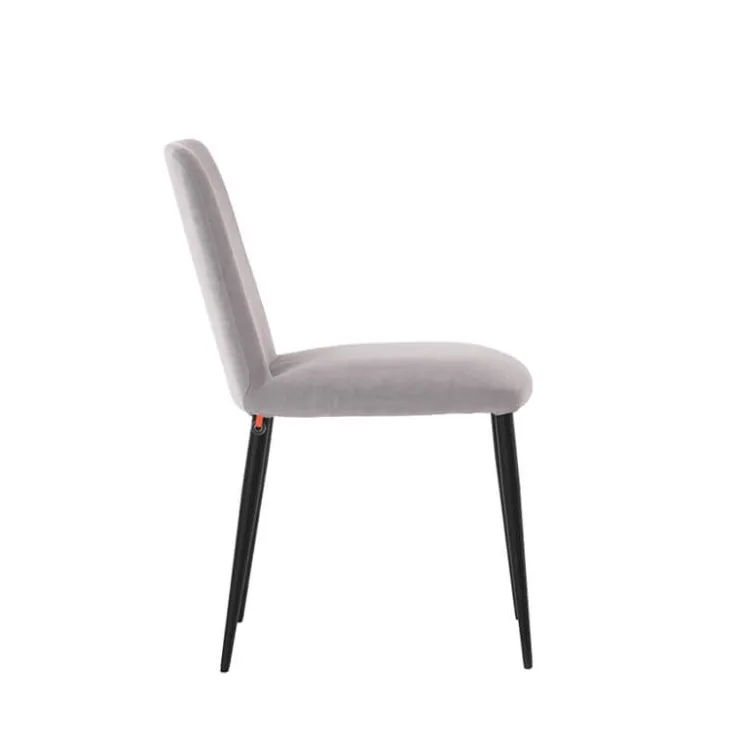 Mobitec Chaise De Salle à Manger*Rob C03 ® Chaise de salle à manger en tissu et métal