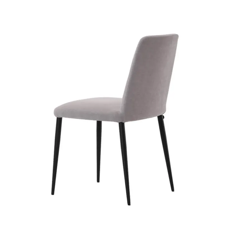 Mobitec Chaise De Salle à Manger*Rob C03 ® Chaise de salle à manger en tissu et métal