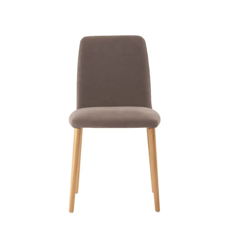 Mobitec Chaise De Salle à Manger|Chaise Salon*Rob C01 ® Chaise moderne en tissu rembourrée avec pieds en bois massif