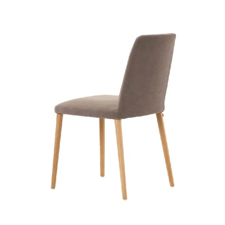 Mobitec Chaise De Salle à Manger|Chaise Salon*Rob C01 ® Chaise moderne en tissu rembourrée avec pieds en bois massif
