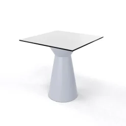 Table De Cuisine|Table Pour Petit Espace*Roller H74 Table carrée design italien à pied central