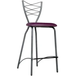 Carrier Tabouret Snack (assise +/- 65 Cm)|Tabouret De Bar (assise +/- 80 Cm)*Romance ® Tabouret snack contemporain en synthétique et métal