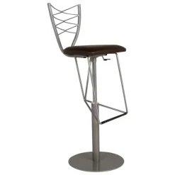 Carrier Tabouret Snack (assise +/- 65 Cm)|Tabouret De Bar (assise +/- 80 Cm)*Romance ® Tabouret hauteur réglable en synthétique et métal