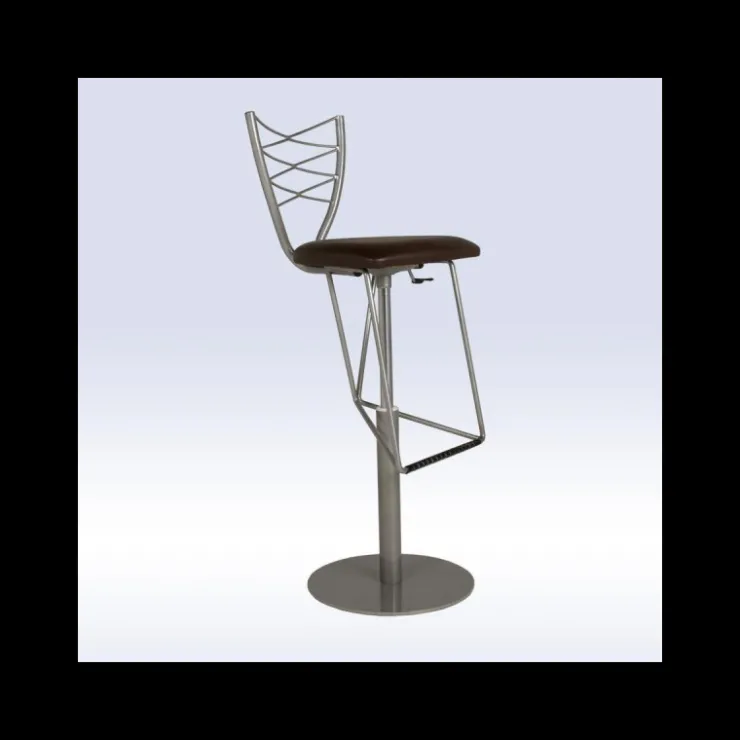 Carrier Tabouret Snack (assise +/- 65 Cm)|Tabouret De Bar (assise +/- 80 Cm)*Romance ® Tabouret hauteur réglable en synthétique et métal