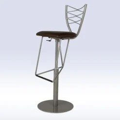 Carrier Tabouret Snack (assise +/- 65 Cm)|Tabouret De Bar (assise +/- 80 Cm)*Romance ® Tabouret hauteur réglable en synthétique et métal
