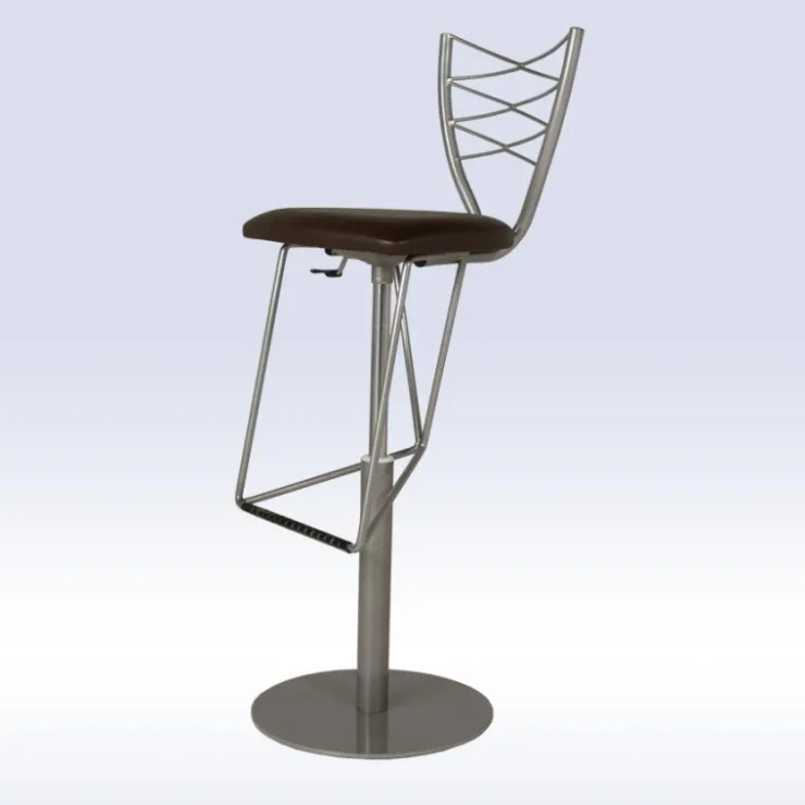 Carrier Tabouret Snack (assise +/- 65 Cm)|Tabouret De Bar (assise +/- 80 Cm)*Romance ® Tabouret hauteur réglable en synthétique et métal
