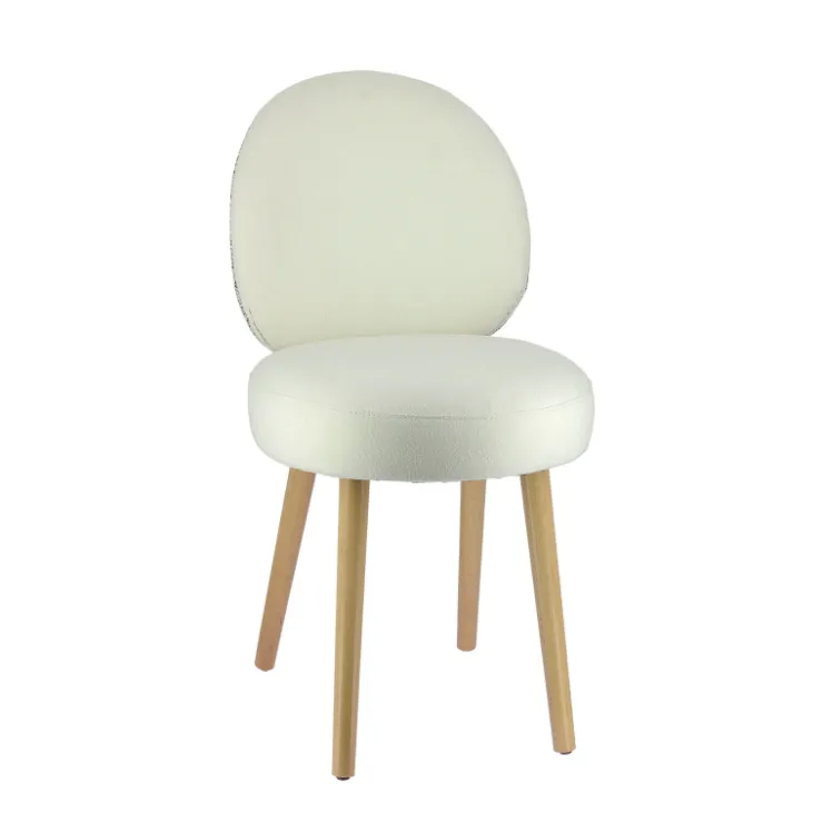 Sessio Chaise De Salle à Manger|Chaise Salon*Severus Chaise cosy bicolore en tissu avec pieds bois