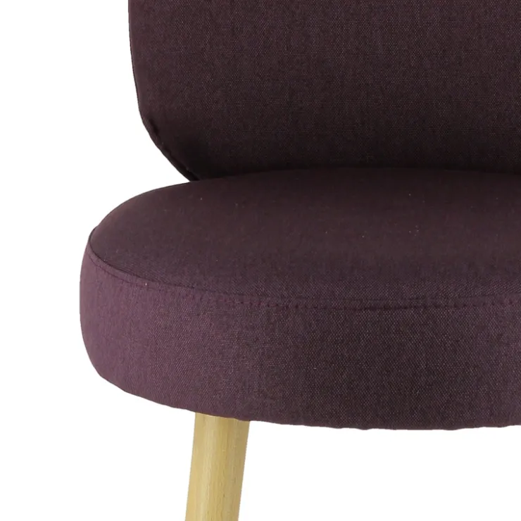 Sessio Tabouret Snack (assise +/- 65 Cm)|Tabouret De Bar (assise +/- 80 Cm)*Severus Tabouret snack cosy en tissu avec pieds en bois