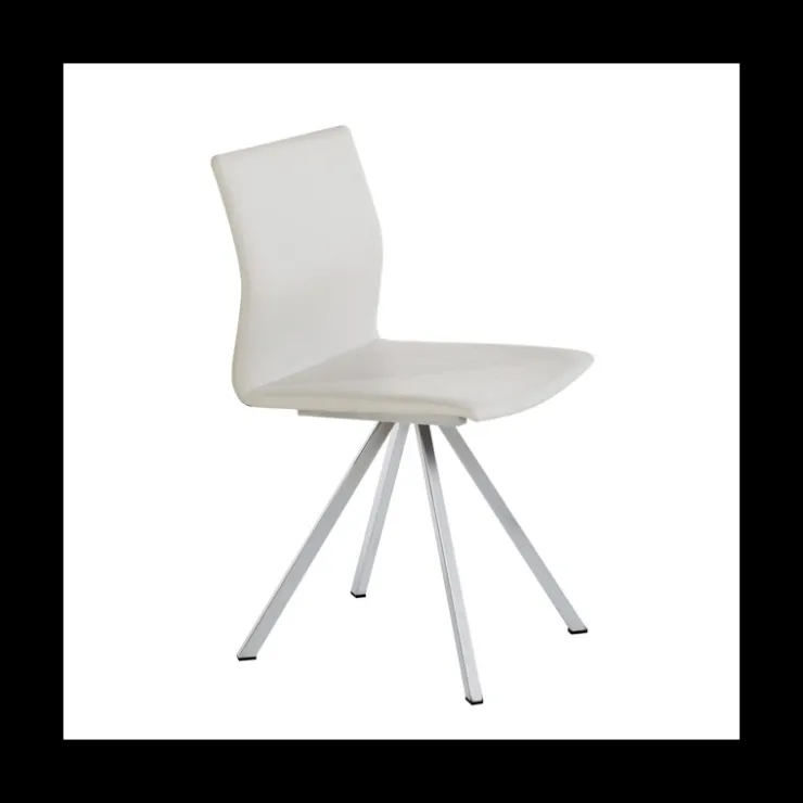 Perfecta Chaise De Cuisine|Chaise De Salle à Manger*Silva Chaise design en métal et simili