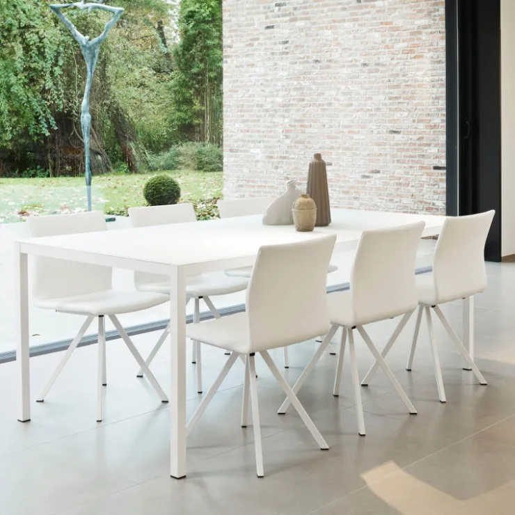 Perfecta Chaise De Cuisine|Chaise De Salle à Manger*Silva Chaise design en métal et simili