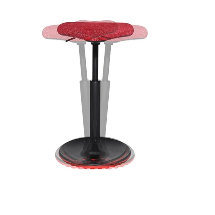 Top Star Tabouret Snack (assise +/- 65 Cm)|Tabouret De Bar (assise +/- 80 Cm)*Sitness H1 Tabouret assis debout ergonomique réglable en hauteur
