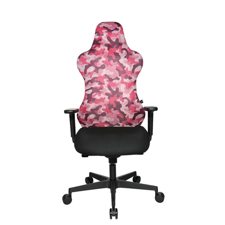 Top Star Chaise De Bureau|Fauteuil De Bureau*Sitness RS Sport Chaise gamer design dossier avec filet