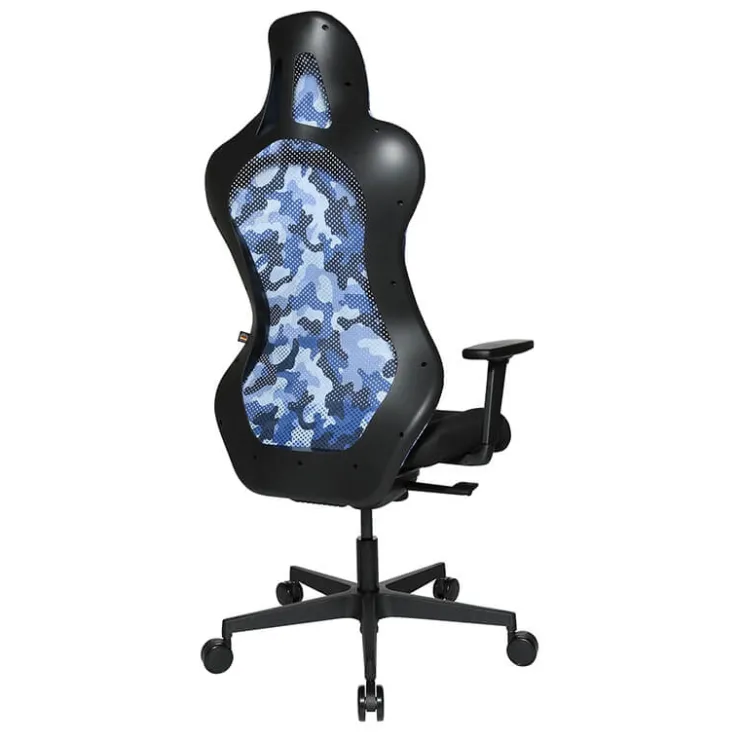 Top Star Chaise De Bureau|Fauteuil De Bureau*Sitness RS Sport Chaise gamer design dossier avec filet