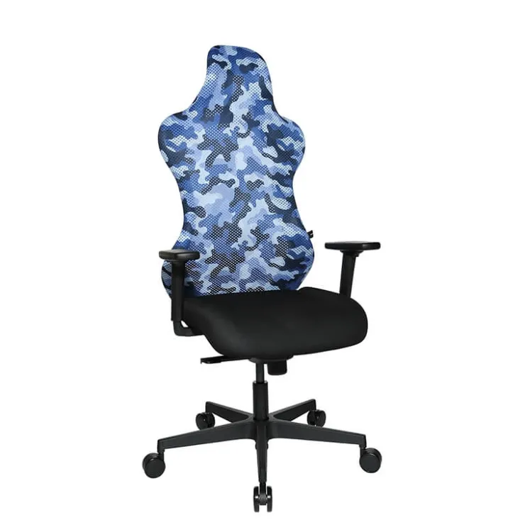 Top Star Chaise De Bureau|Fauteuil De Bureau*Sitness RS Sport Chaise gamer design dossier avec filet