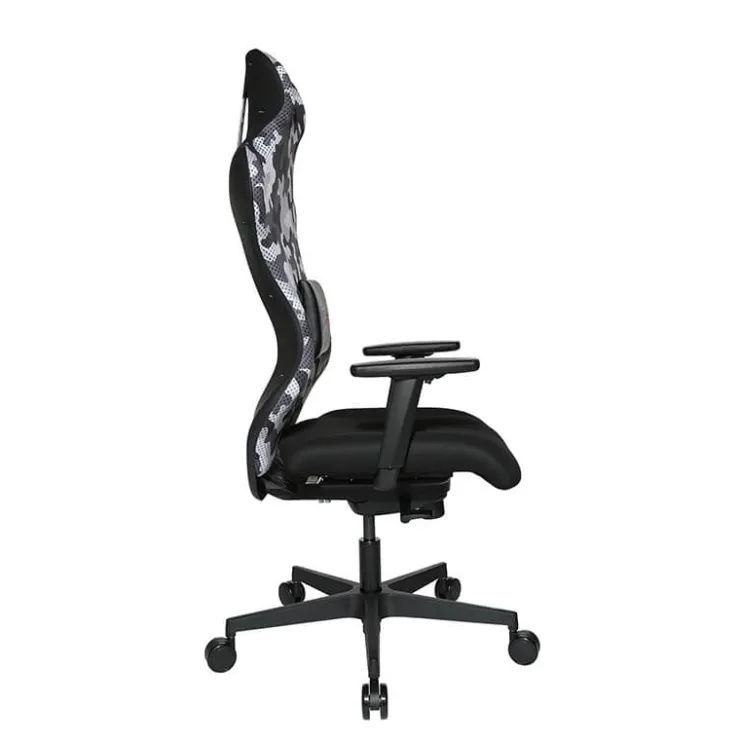 Top Star Chaise De Bureau|Fauteuil De Bureau*Sitness RS Sport Chaise gamer design dossier avec filet