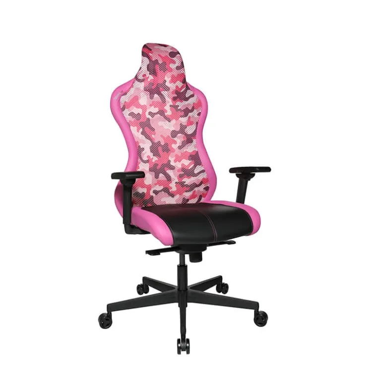 Top Star Chaise De Bureau|Fauteuil De Bureau*Sitness RS Sport Plus Chaise gaming confortable avec assise dynamique