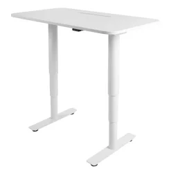 Top Star Bureau|Table Pour Petit Espace*Sitness X Up 20/30 Bureau électrique réglable en hauteur rectangulaire blanc