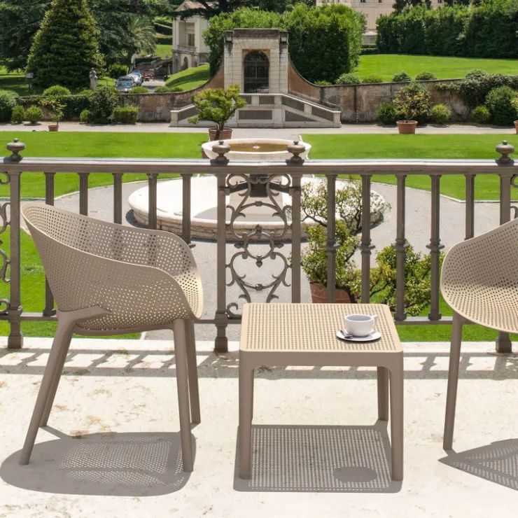 Chaise De Jardin|Fauteuil De Jardin*Sky Fauteuil de jardin design en polypropylène