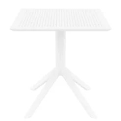 Table De Jardin*Sky Petite table de jardin carrée en résine