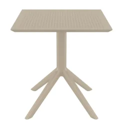 Table De Jardin*Sky Petite table de jardin carrée en résine