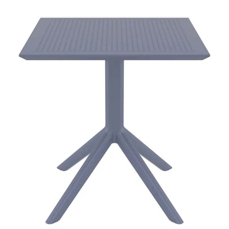 Table De Jardin*Sky Petite table de jardin carrée en résine