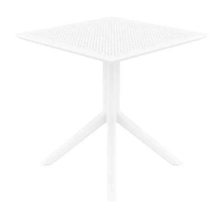 Table De Jardin*Sky Petite table de jardin carrée en résine