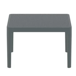Table De Jardin*Sky Side Table basse de jardin rectangulaire en résine