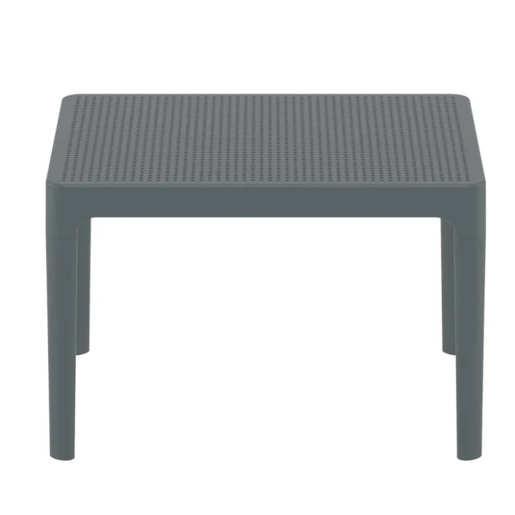 Table De Jardin*Sky Side Table basse de jardin rectangulaire en résine