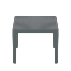 Table De Jardin*Sky Side Table basse de jardin rectangulaire en résine