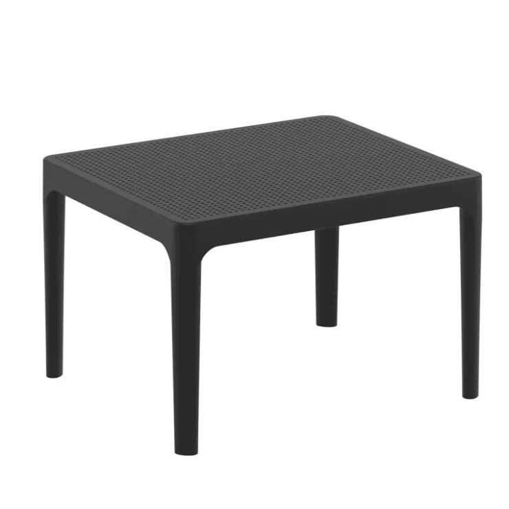 Table De Jardin*Sky Side Table basse de jardin rectangulaire en résine