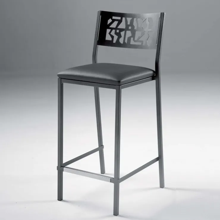 Carrier Tabouret Snack (assise +/- 65 Cm)|Tabouret De Bar (assise +/- 80 Cm)*Slide ® Tabouret moderne snack en synthétique et métal