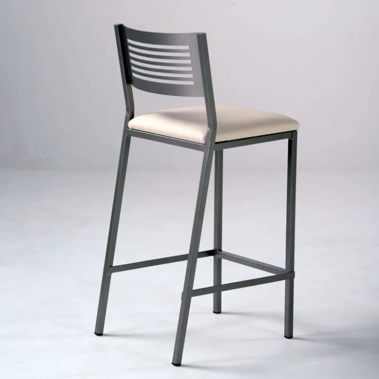 Carrier Tabouret Snack (assise +/- 65 Cm)|Tabouret De Bar (assise +/- 80 Cm)*Slide ® Tabouret moderne snack en synthétique et métal
