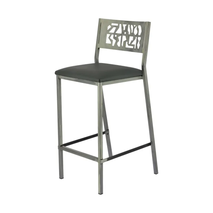 Carrier Tabouret Snack (assise +/- 65 Cm)|Tabouret De Bar (assise +/- 80 Cm)*Slide ® Tabouret moderne snack en synthétique et métal