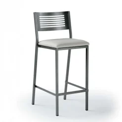 Carrier Tabouret Snack (assise +/- 65 Cm)|Tabouret De Bar (assise +/- 80 Cm)*Slide ® Tabouret moderne snack en synthétique et métal
