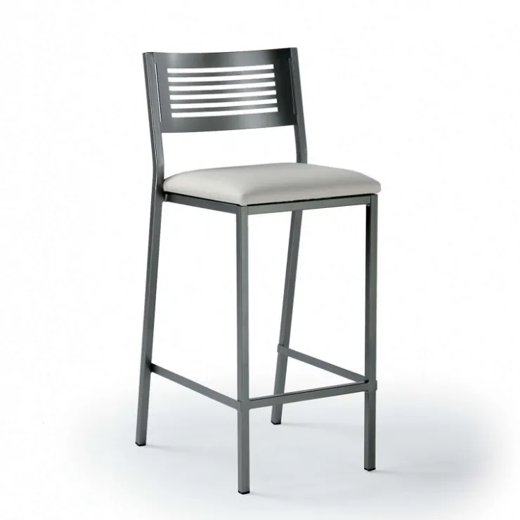 Carrier Tabouret Snack (assise +/- 65 Cm)|Tabouret De Bar (assise +/- 80 Cm)*Slide ® Tabouret moderne snack en synthétique et métal