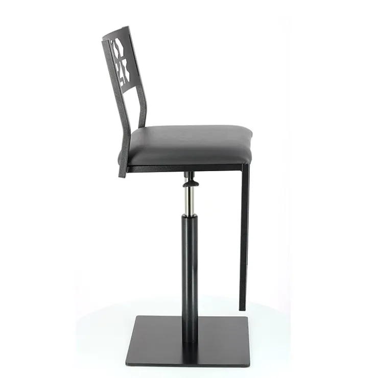Carrier Tabouret Snack (assise +/- 65 Cm)|Tabouret De Bar (assise +/- 80 Cm)*Slide ® Tabouret pivotant et réglable en hauteur style industriel