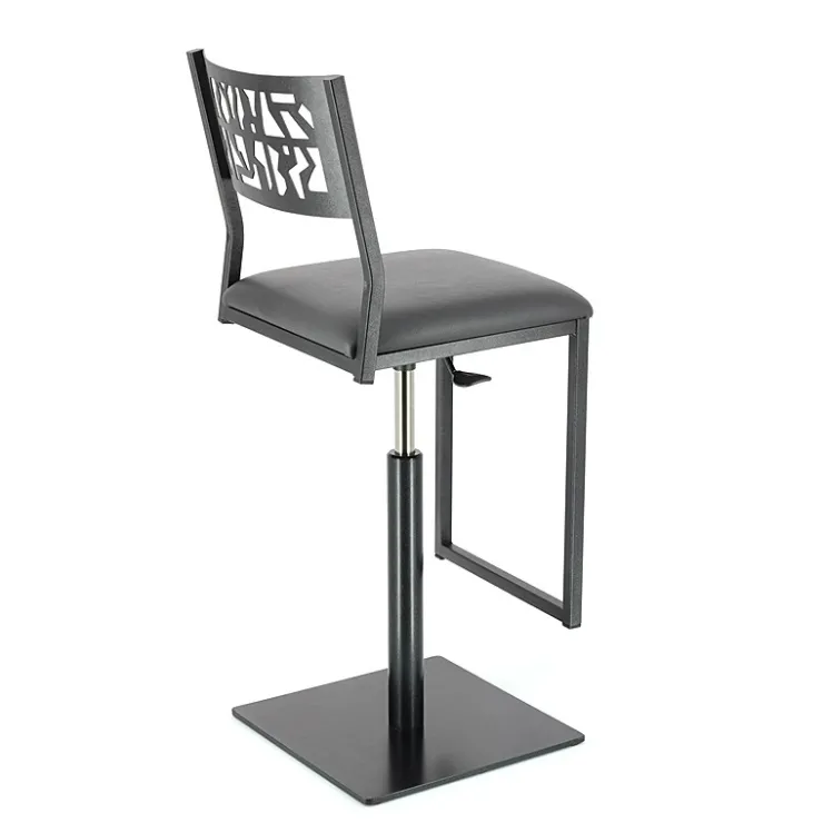 Carrier Tabouret Snack (assise +/- 65 Cm)|Tabouret De Bar (assise +/- 80 Cm)*Slide ® Tabouret pivotant et réglable en hauteur style industriel