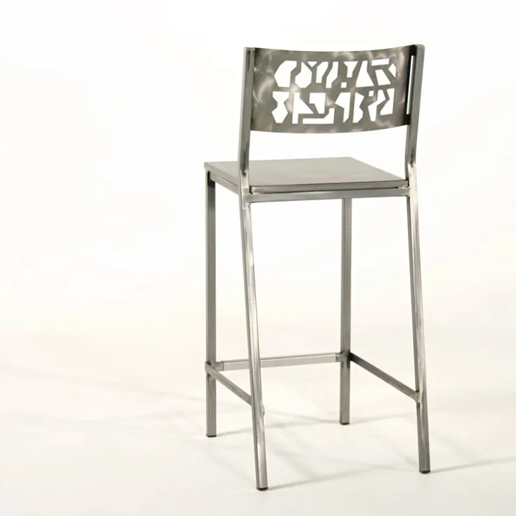 Carrier Tabouret Snack (assise +/- 65 Cm)|Tabouret De Bar (assise +/- 80 Cm)*Slide ® Tabouret snack en acier style industriel