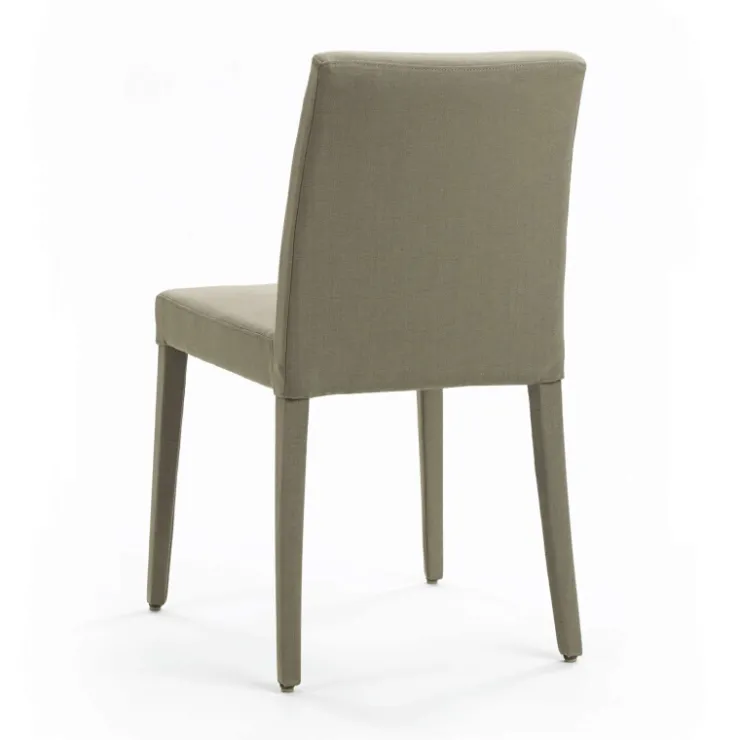 Mobitec Chaise De Salle à Manger|Chaise Salon*Slim Cover ® Chaise avec pieds gainés en tissu