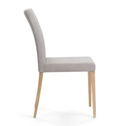 Mobitec Chaise De Salle à Manger|Chaise Salon*Slim ® Chaise de salle à manger en tissu et pieds en bois